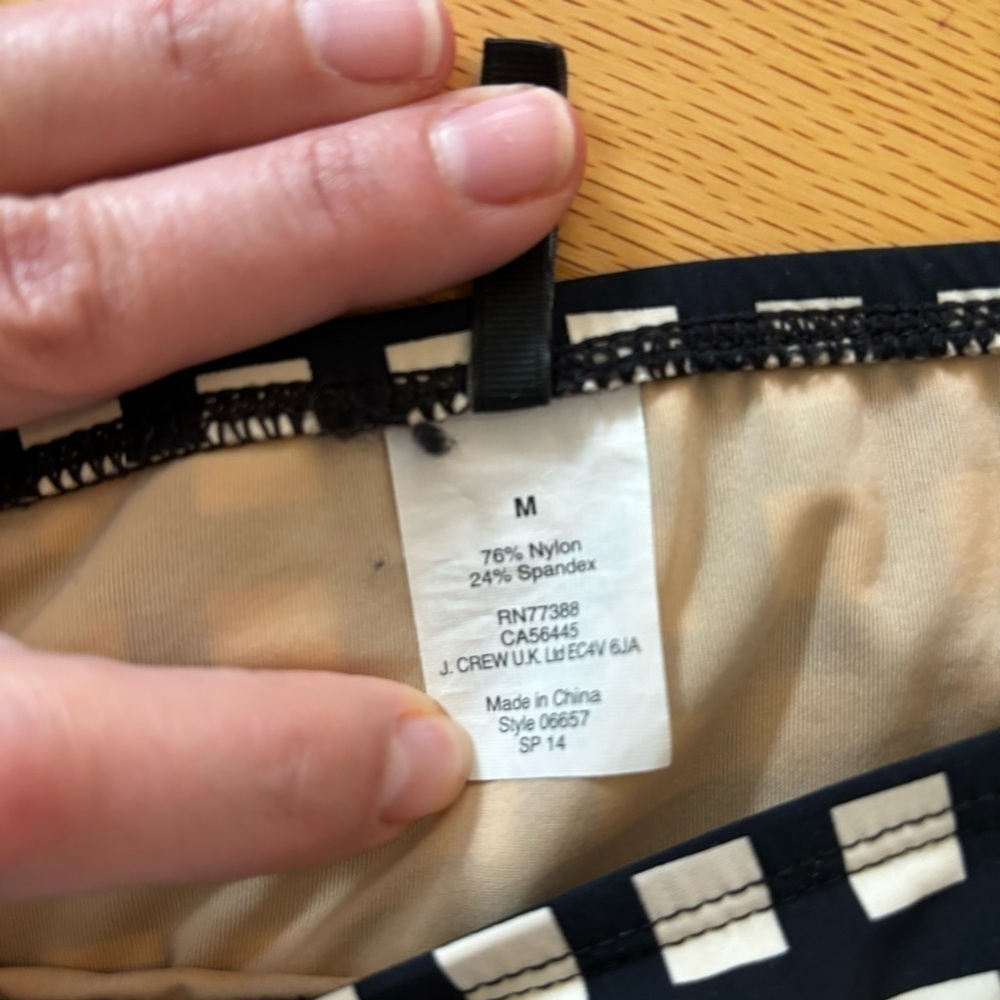 J Crew Retro Style Bikini - size M and L​ - Picture 6 of 7